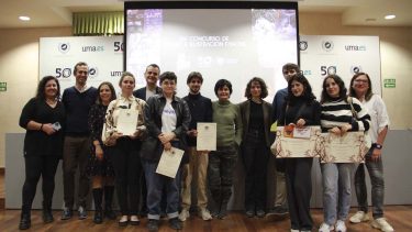 LAS ALUMNAS ANA AGUILERA Y CELIA CALVO, GANADORAS DEL CONCURSO DE CÓMIC E ILUSTRACIÓN DE FANCINE