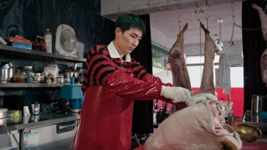 THE ONLY CHILD IN THE BUTCHERY 